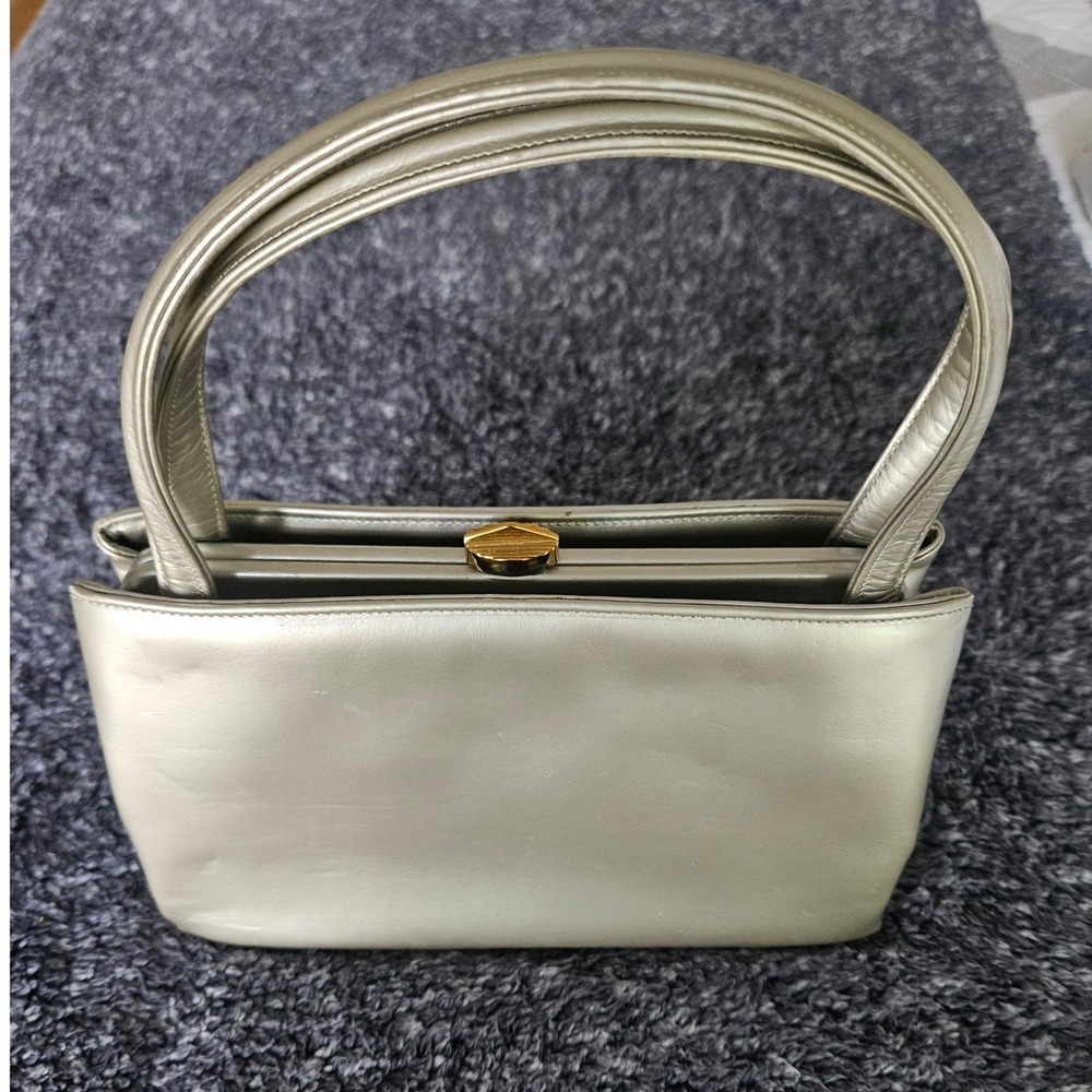 Rendl Original Vintage Handbag Women Small Gold Good Metallic Frame Bag MCM
